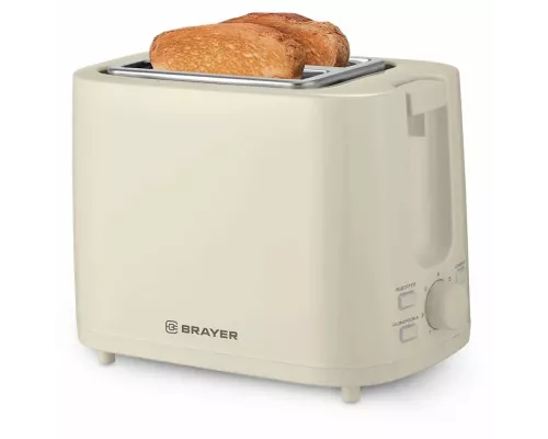 Тостер BRAYER BR2106 бежевый