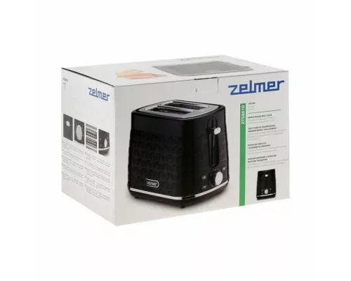 Тостер ZELMER ZTS8010 черный
