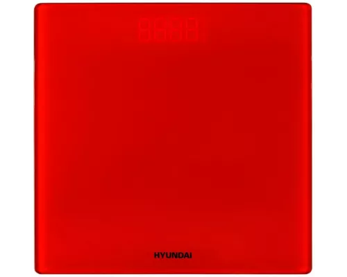 Весы напольные Hyundai H-BS03612 красный