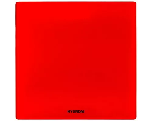 Весы напольные Hyundai H-BS03612 красный