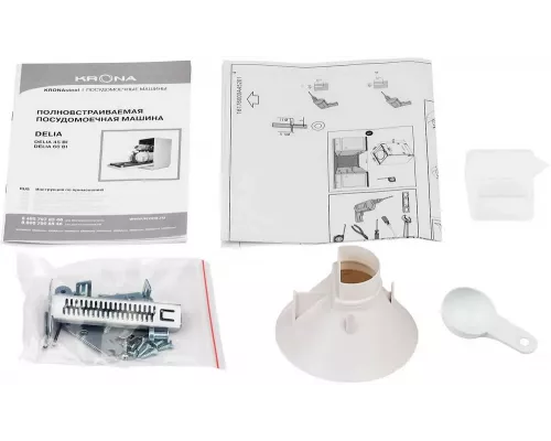 Встраиваемая посудомоечная машина KRONA DELIA 45 BI