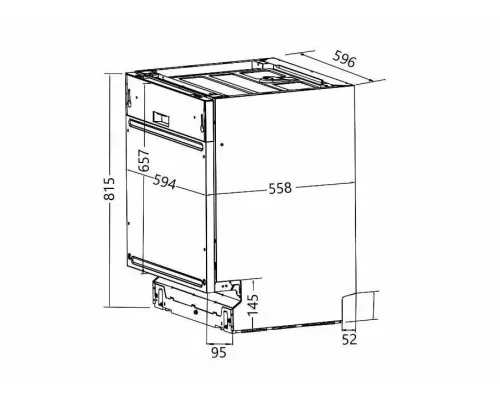 Встраиваемая посудомоечная машина Thomson DB30L73E04