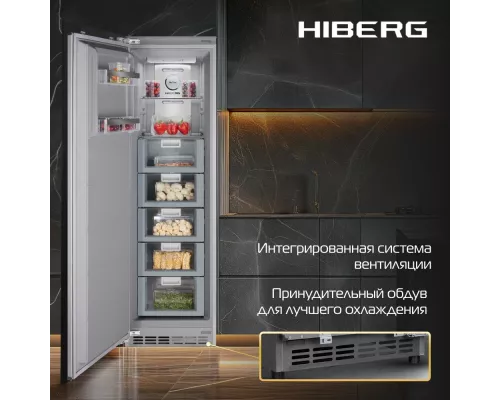 Встраиваемый морозильник HIBERG i-FRB 35 NF