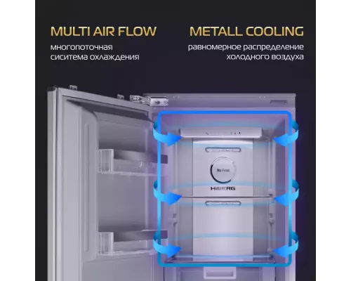Встраиваемый морозильник HIBERG i-FRB 35 NF