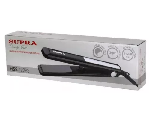 Выпрямитель Supra HSS-1228S черный