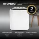 Активаторная стиральная машина Hyundai WMSA3202