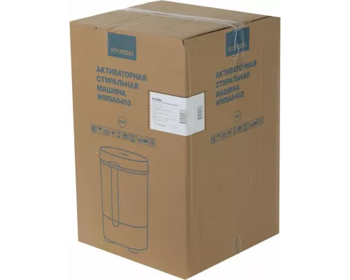 Активаторная стиральная машина Hyundai WMSA6403
