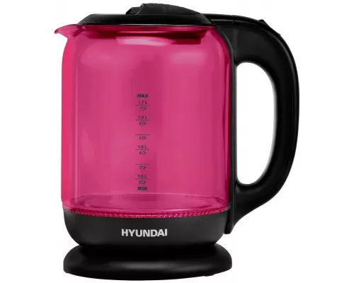 Чайник Hyundai HYK-G2807 бирюзовый стекло