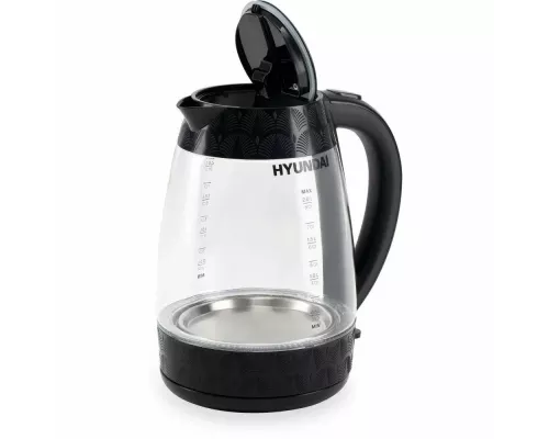 Чайник Hyundai HYK-G4505 черный стекло