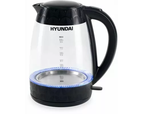 Чайник Hyundai HYK-G4505 черный стекло