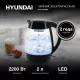 Чайник Hyundai HYK-G4505 черный стекло