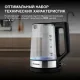 Чайник Hyundai HYK-G8808 черный/серебристый