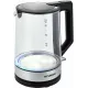 Чайник Hyundai HYK-G8808 черный/серебристый