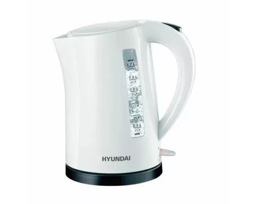 Чайник Hyundai HYK-P1409 белый/черный
