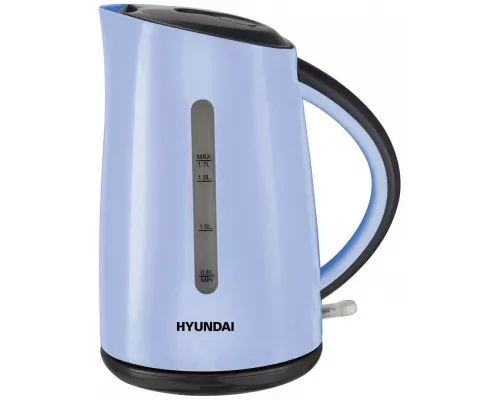 Чайник Hyundai HYK-P2028 голубой/серый