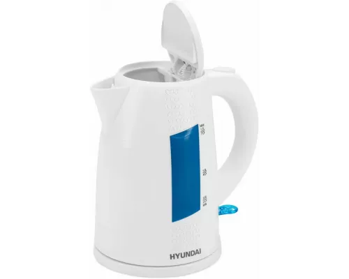 Чайник Hyundai HYK-P2407 белый/голубой пластик