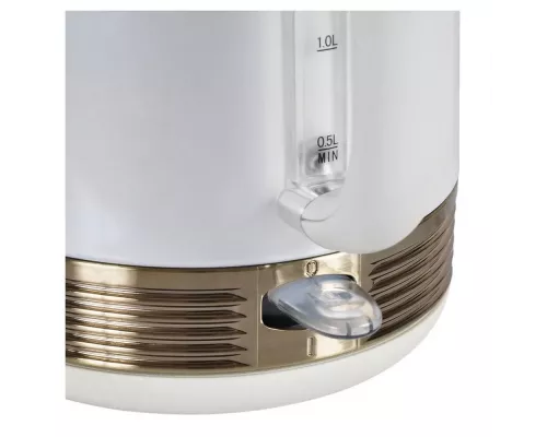 Чайник Hyundai HYK-S4500 жемчужный/золотистый