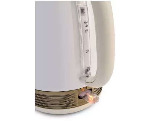 Чайник Hyundai HYK-S4500 жемчужный/золотистый