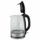 Чайник JVC JK-KE1806 черный/серебористый стекло
