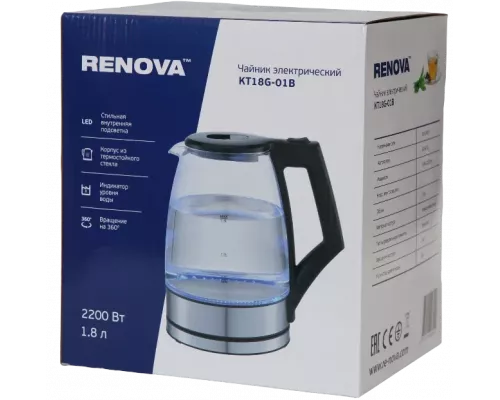 Чайник RENOVA KT18G-01B