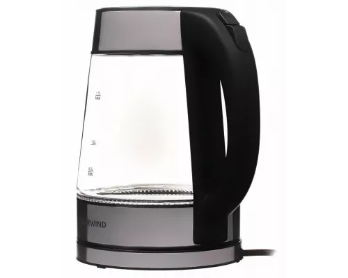 Чайник StarWind SKG3311 черный/серебристый