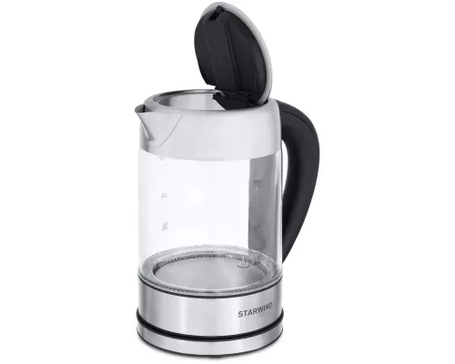 Чайник StarWind SKG5213 серебристый стекло