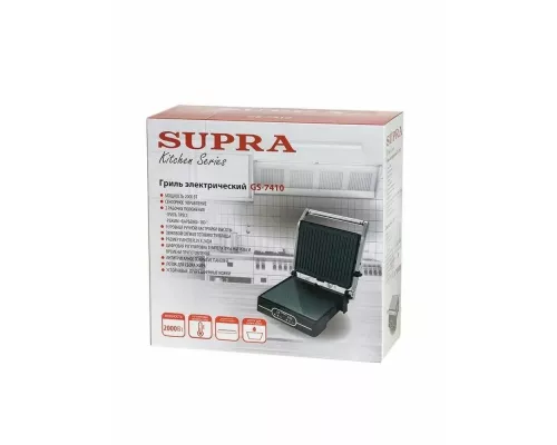 Гриль Supra GS-7410 черный