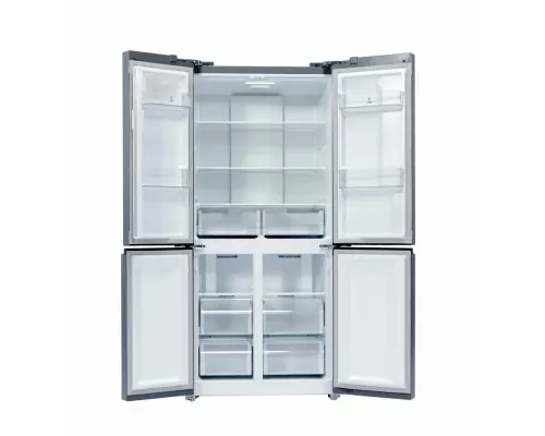 Холодильник LEX LCD450GbGID сапфир/стекло