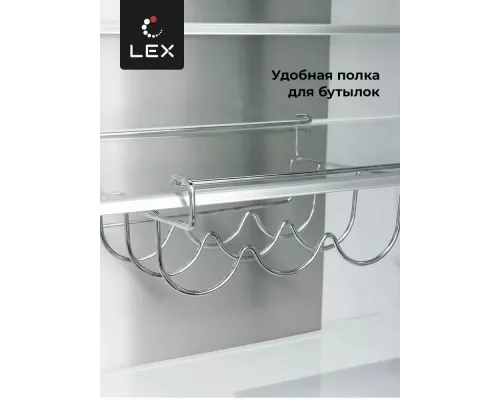 Холодильник LEX LCD505WID белый