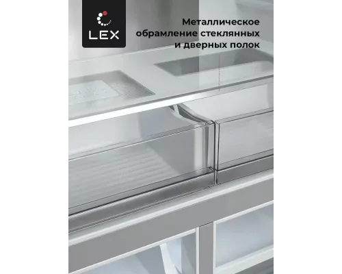 Холодильник LEX LCD505WID белый