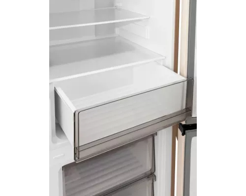 Холодильник SMILE SRF348BGT бежевый мрамор