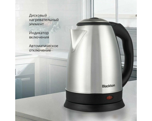 Чайник Blackton Bt KT1812S сталь-черный Чайник Blackton Bt KT1812S сталь-черный