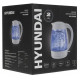 Чайник Hyundai HYK-G4506 белый стекло