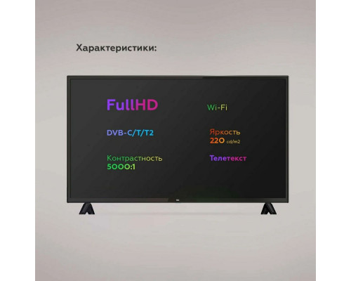 Телевизор BQ 40S04B Телевизор BQ 40S04B
