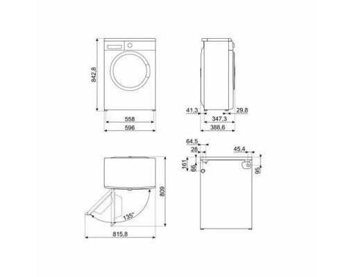 Стиральная машина SMEG LBW40CIT