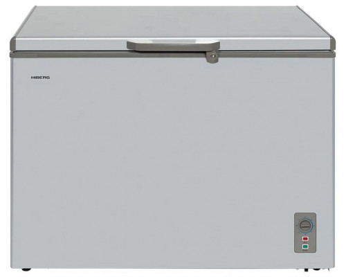 Морозильный ларь HIBERG PF 42L2GS серебристый