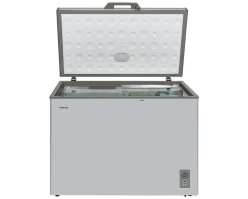 Морозильный ларь HIBERG PF 42L2GS серебристый