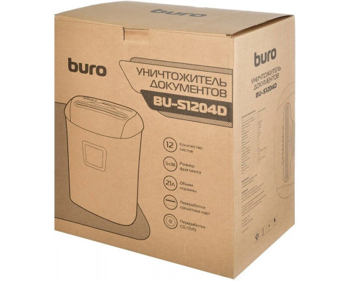 Шредер Buro Office BU-S1204D