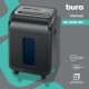 Шредер Buro Office BU-S1501-8M черный