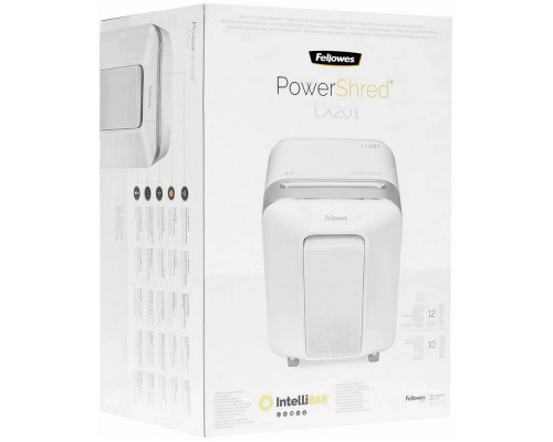 Шредер Fellowes Powershred LX201 черный