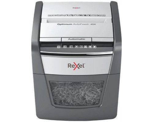 Шредер Rexel Optimum AutoFeed 45X черный