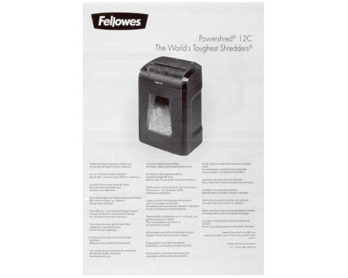 Шредер Fellowes PowerShred 12C FS-7120101