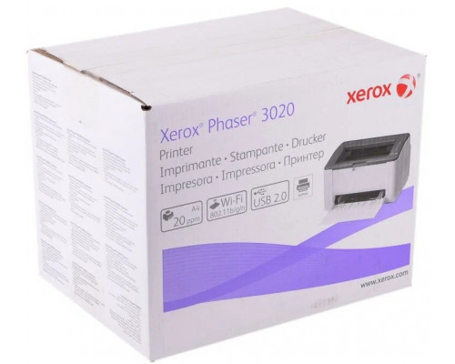 Принтер лазерный Xerox Phaser 3020 (P3020BI#)