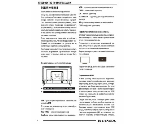 Телевизор Supra STV-LC32LT0045W Телевизор Supra STV-LC32LT0045W