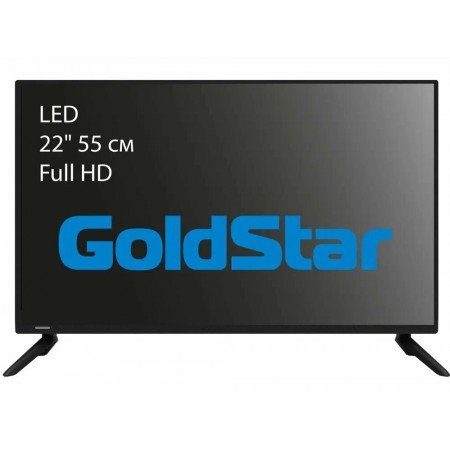 Телевизор GOLDSTAR 22" LT-22F800 черный LED