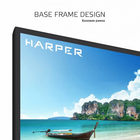 Телевизор HARPER 24" 24R471TS черный LED