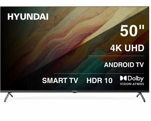 Телевизор Hyundai 50" H-LED50BU7009 черный LED