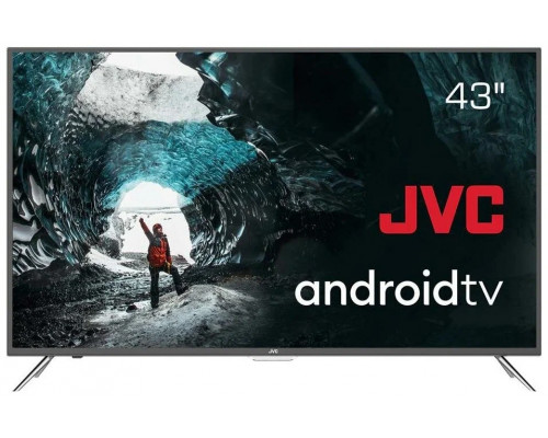 Телевизор JVC 43" LT-43M697 черный LED