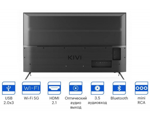 Телевизор KIVI 55" 55U740LB черный LED