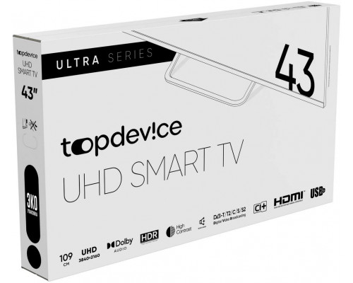 Телевизор Topdevice TDTV43BS05U_BK черный